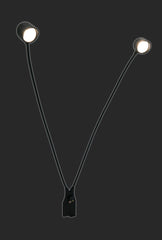 Félicité : Lámpara autónoma de 2 cabezas para tableros grandes